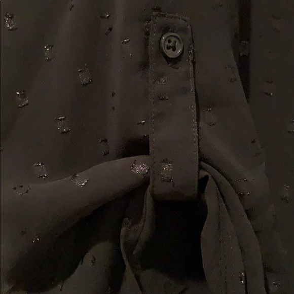 Maurices Deep Vneck black blouse - Picture 4 of 10